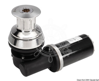 Osculati 02.411.12 - Italwinch Paros Lux кабестан 700 Вт 12 В