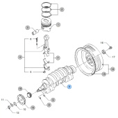 Vetus STM7803 Crankshaft 