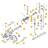 Vetus STM9819 Valve, exhaust M3.28