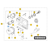 Vetus STM9170 Gasket for instrument D 98mm