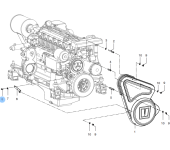 Vetus STM7010 Allen screw SS DIN912