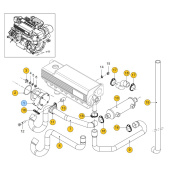 Vetus STM9893 Seawater pump M4.55 type 40