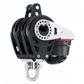 Harken HK2141 Блок трехшкивный двухобушковый со стопором Ø57 мм Carbo Ratchet HK2141