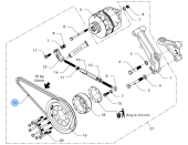 Vetus 18-15686 - Ремень V-belt SPA (длиной 1350 мм)