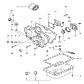 Vetus STM3974 - Поршень и палец стандартный для M3.09, палец 21 мм