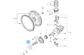 Vetus STM1035 - Дополнительный шкив для M4.15