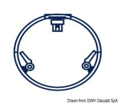 Osculati 19.352.02 - Защитная накладка на люк Ø 500 мм
