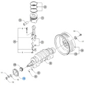 Vetus STM7807 Pulley 