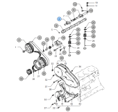 Vetus STM4865 Rocker arm assy-inlet VH4.65/80