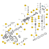 Vetus STM9812 Rocker arm, inlet M3.28