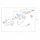 Vetus STM9068 Gasket for panel 94x156mm