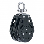 Harken HK2634 Блок двушкивный однообушковый Ø57 мм Carbo Ratchamatic HK2634