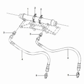 Vetus STM9771 Support bottom side Deutz 2012