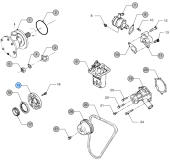 Vetus STM1145 - Корпус для M2.04, M2.C5, M2.D5, M2.06, M3.09