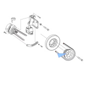 Vetus STM8438 Pulley double dt43-dta67