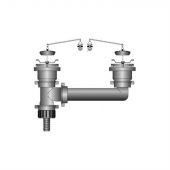 Слив для двойных моек BARKA 