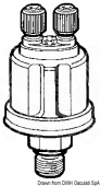 Osculati 27.564.01 - VDO Датчик давления масла VDO 25 бар 1/8"-27 NPT с изолированными контактами