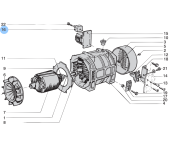 Vetus GEN2008 - Разделитель батарей для генератора GHS8SI