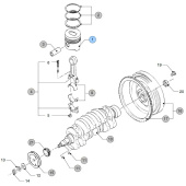 Vetus STM7788 Piston 0.25 