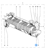 Vetus STM8639 Afdichtring oliekoeler D(T)4.29