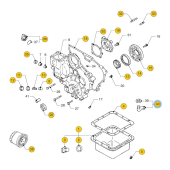 Vetus STM1158 - Трубка всасывания в масляном картере M3