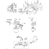 Vetus STM2807 - Болт банжо M4.14