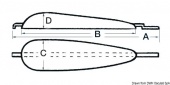 Анод 430x280x98x48 мм со сварной полосой