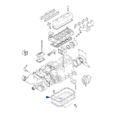 Vetus STM3360 - Прокладка масляного поддона для M4.14