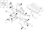 Vetus DZ48050 - Проводка для двигателей VD4 и VD6