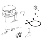 Vetus TMWB038 Discharge 38mm Needs hose clamp D32-50mm