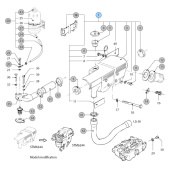 Vetus STM6245 Keelcool manifold Compl. M3