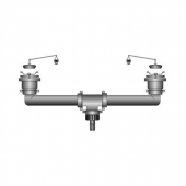 Слив для двойных моек BARKA 620 