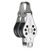 Harken HK227 Блок стальной двушкивный двухобушковый с петлей Ø22 мм Micro HK227