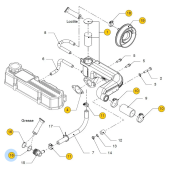 Vetus 08-01471 - Уплотнительное кольцо 26x2.5 NBR70