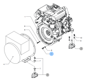 Vetus 15-1700 - Винт с внутренним шестигранником M10x1.25x20