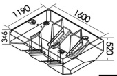 Osculati 52.032.24 - Топливный бак 767 л