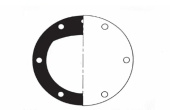 Vetus STM8017 Gasket 