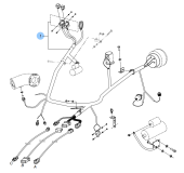 Vetus STM6969 Engine wiring Double-P DT(A)44-66