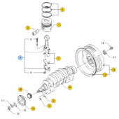 Vetus STM7794 Rod cpl.M4.17 