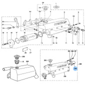 Vetus STM4045 - Фланец выпускной 1 1/4" BSP