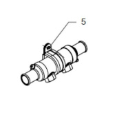 Vetus CT30061 - Хомут RSGU 1.50/25W1 для масляного охладителя