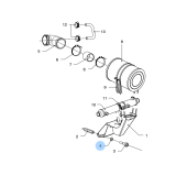 Vetus STM5027 Hex.socket head screw m10x20 DIN7984 steel 8.8