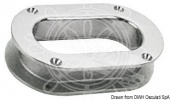 Osculati 01.352.04 - Клюз овальный 241x146x54мм из полированной нержавеющей стали AISI316