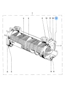 Vetus STM8641 Bout olie koeler D(T)4.29