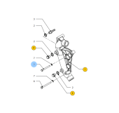 Vetus STM9682 Bolt M8 