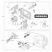 Vetus STM6961 Motor panel upgrade kit for M4.15/M4.17, excl. panel