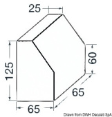 Osculati 46.896.01 - Крышка панели управления Tessilmare маленькая