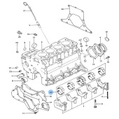 Vetus STM3901 - Прокладка для двигателя M3.09