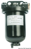 Декантирующий фильтр для дизельного топлива или бензина с бумажным фильтром 12 мкм, 250 л/ч 