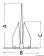 Osculati 01.111.10 - Якорь из анодированного алюминия LEWMAR LFX 10 мм 10 кг